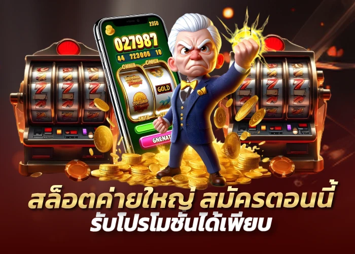 สล็อตค่ายใหญ่ สมัครตอนนี้ รับโปรโมชั่นได้เพียบ